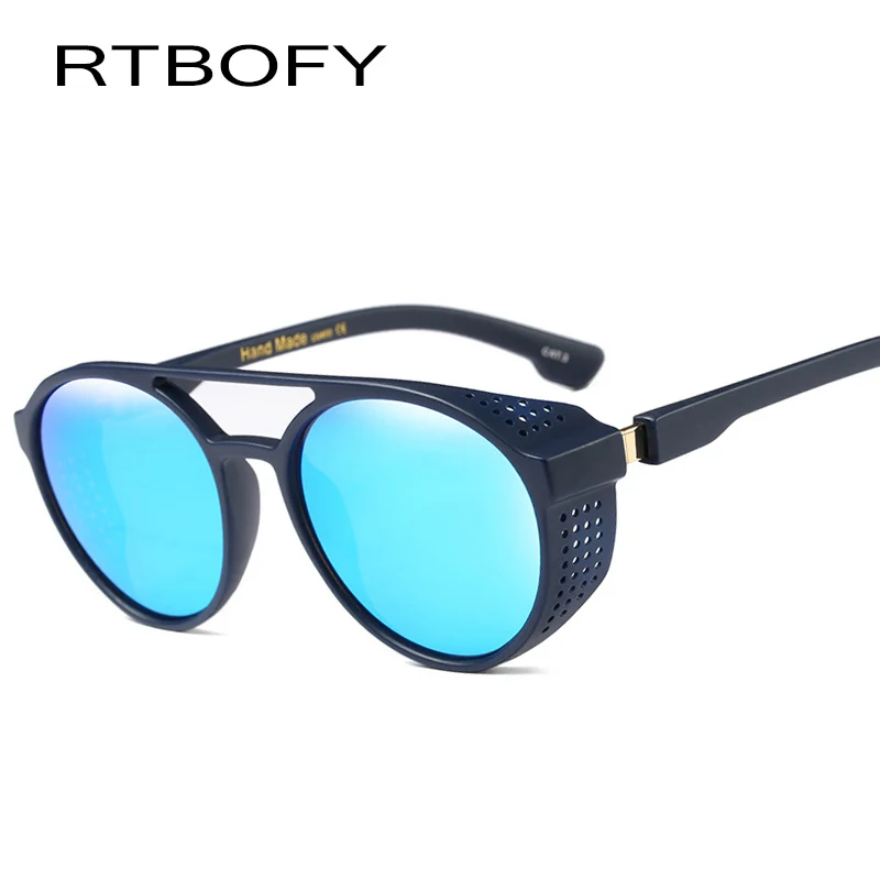 RTBOFY стимпанк Солнцезащитные очки для мужчин и женщин Винтажный дизайн оттенки