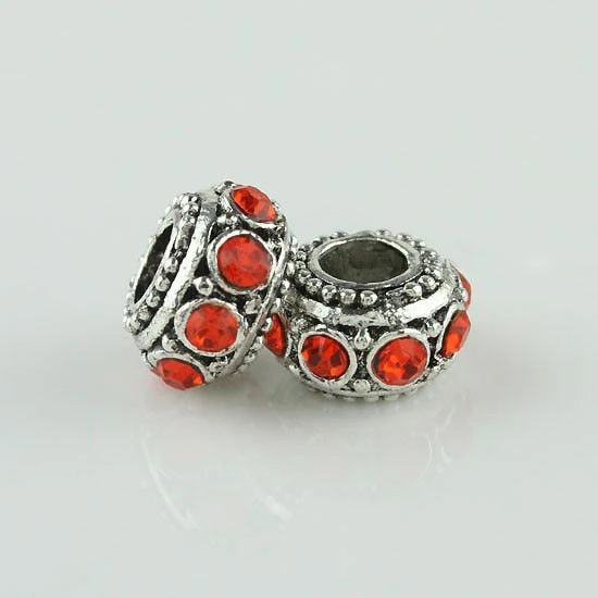 10 шт. бусины с большим отверстием для ювелирного браслета|Бусины| |