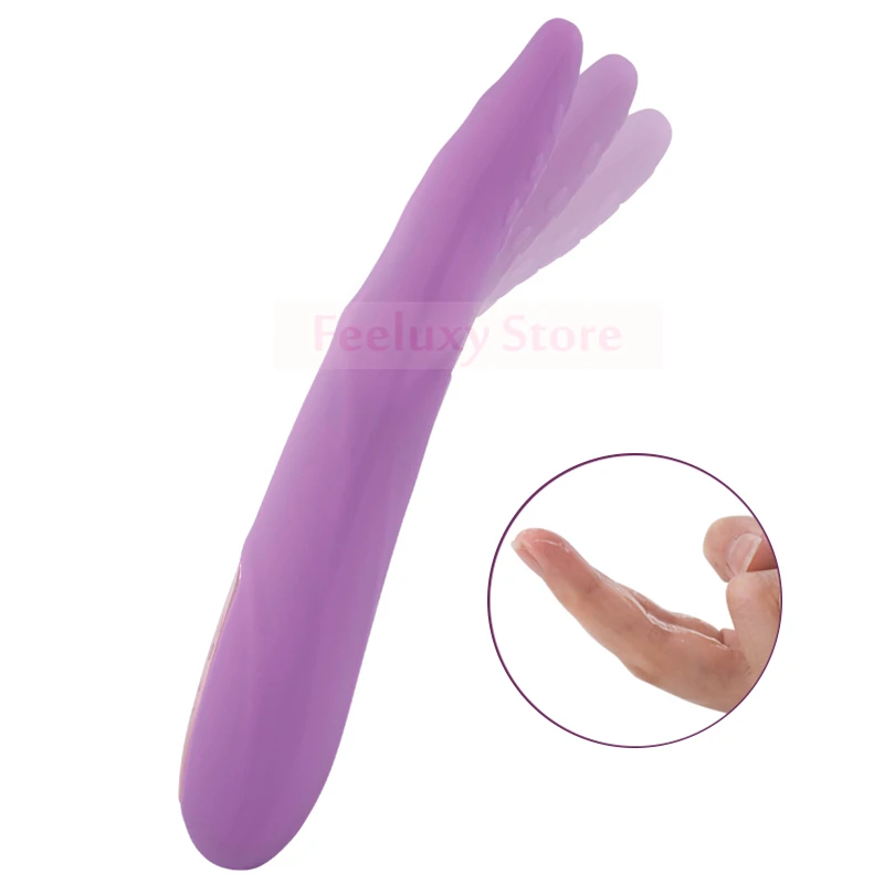 Фаллоимитатор надеваемый на палец вибратор AV интимные игрушки для женщин