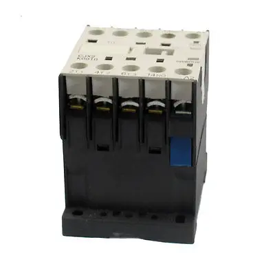 Tablete 220 Bobina 35 mm Trilho Din 9a Três Polos 3p 1no Contator ac