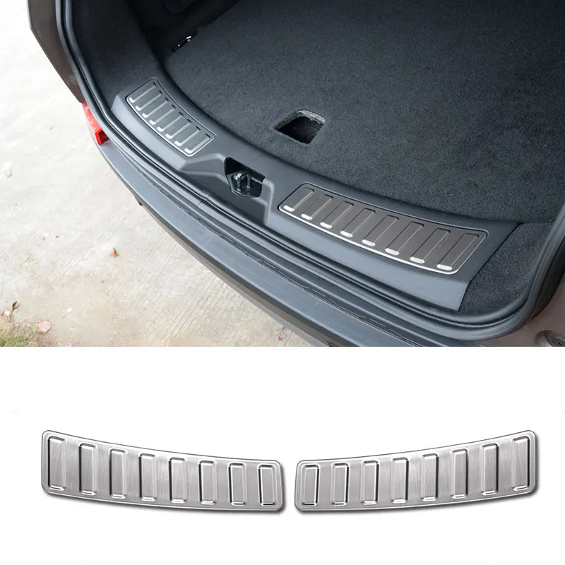 Накладка на задний бампер из нержавеющей стали для Land Rover Discovery Sport 2015 2016|land rover