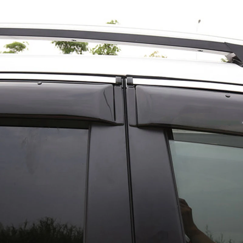 Автомобильный Стайлинг для Honda CRV CR-V 2012-2016 ABS Пластиковые оконные козырьки навесы