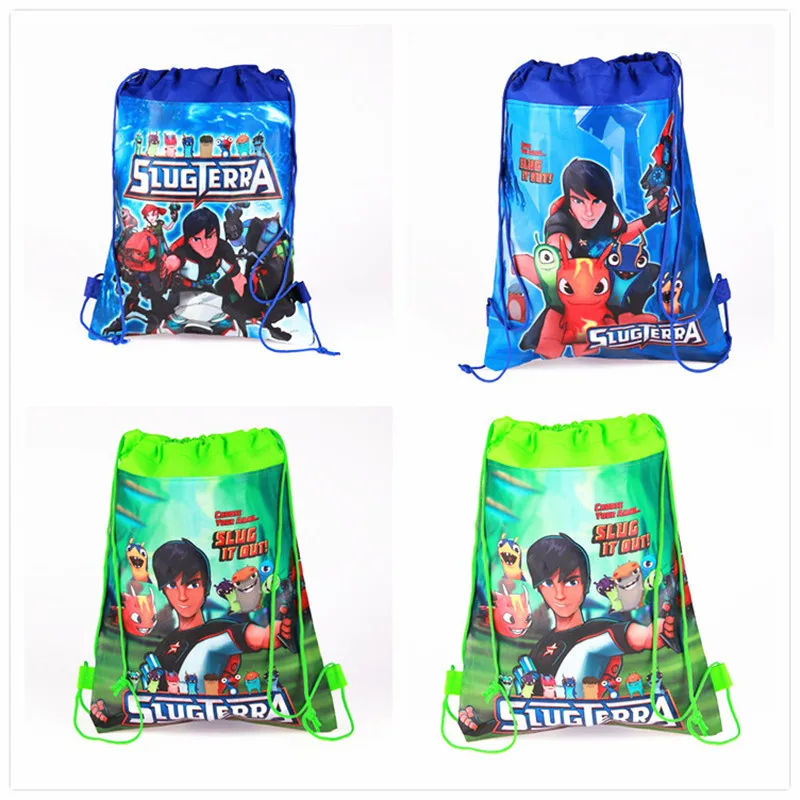12 шт. рюкзак на шнурке из нетканого материала Slugterra сумка для подарка