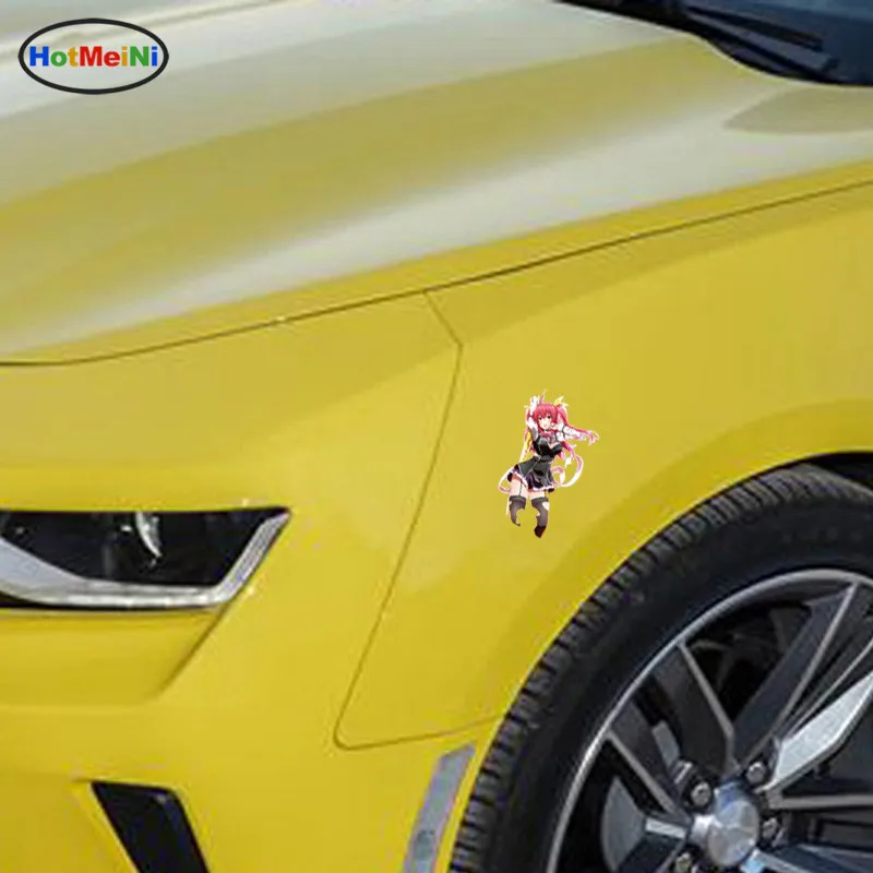 HotMeiNi автостайлинг Аниме Сексуальная красота JDM аниме Наклейка на окно 3D