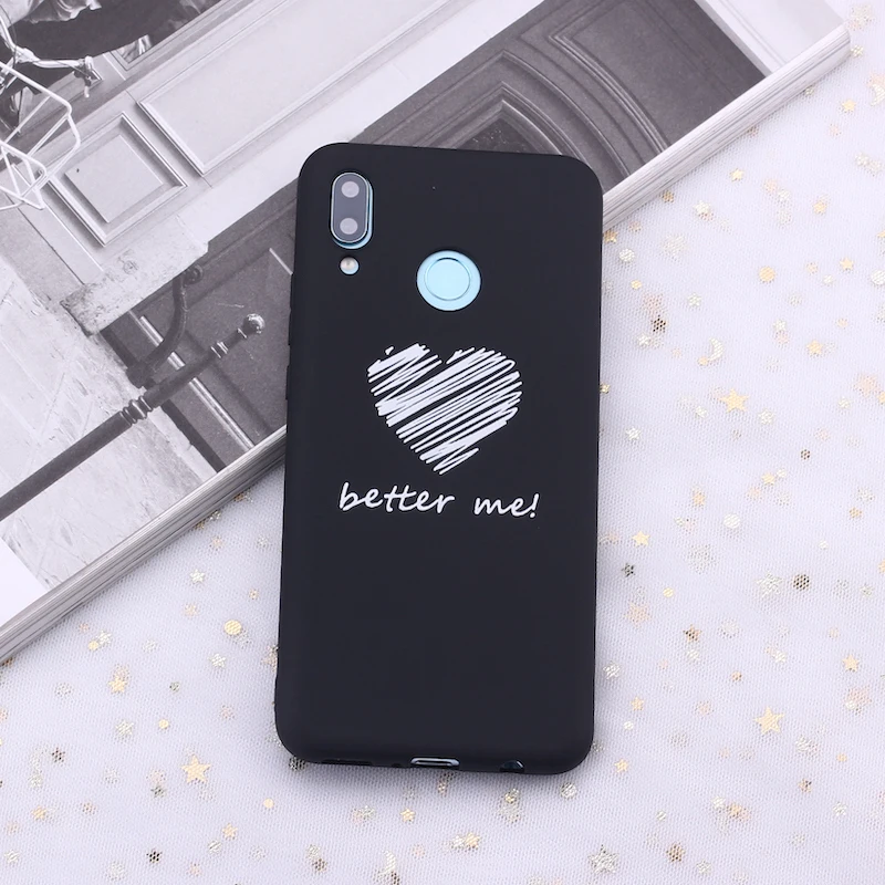 8 Силиконовый чехол для телефона Xiaomi mi Red mi Note 5, 6, 7, 8, 9 lite Pro Plus, бордовый чехол с сердечками, розами и слезами, карамельный чехол - Цвет: 8