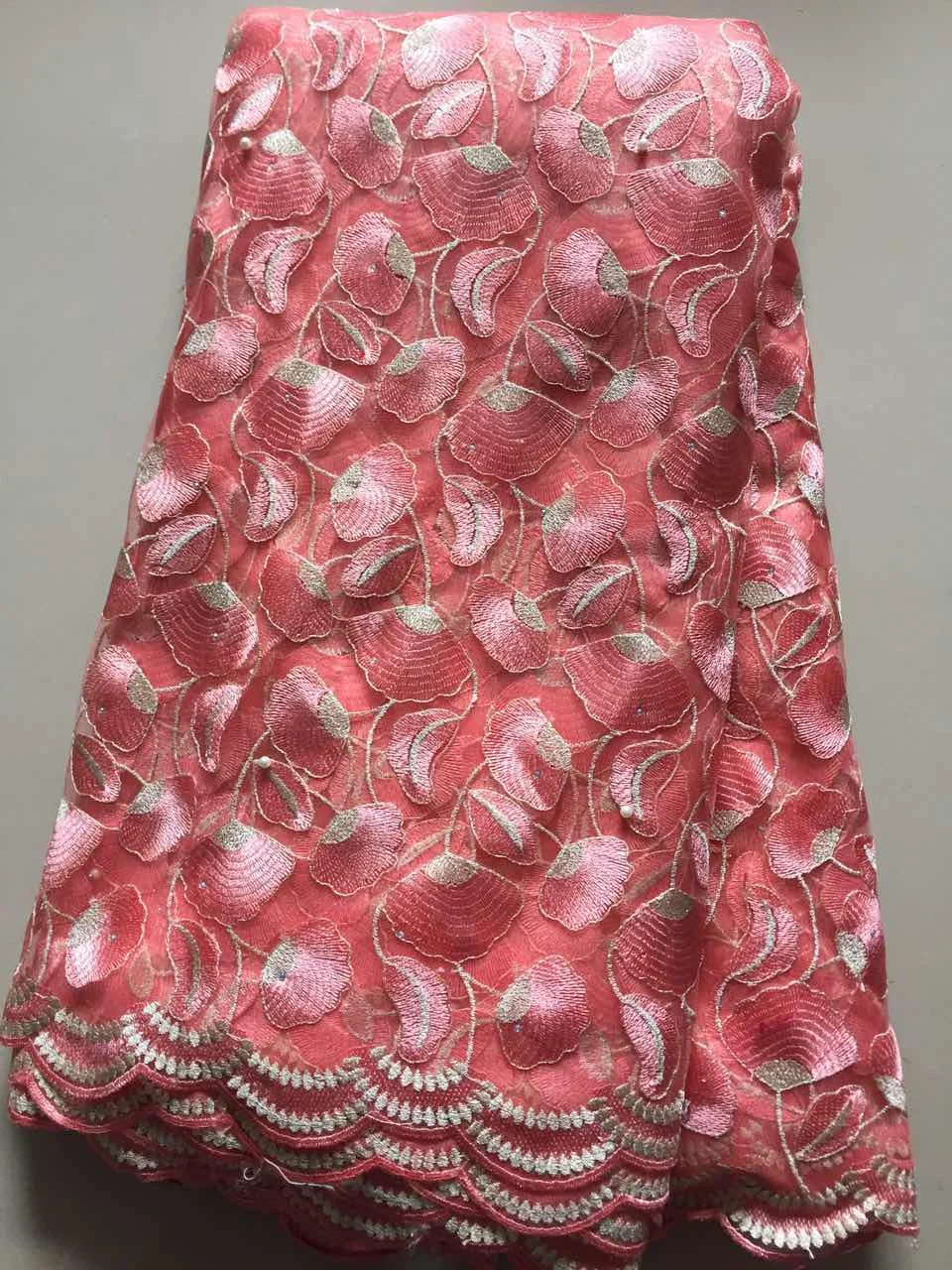 Высокое качество кружевная ткань во французском и африканском стиле камни