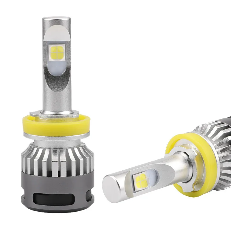 1 комплект Автомобильные светодиодные фары H7 h4 Led H8 HB3/9005 HB4/9006 9012 D1 CREE Chip XHP70