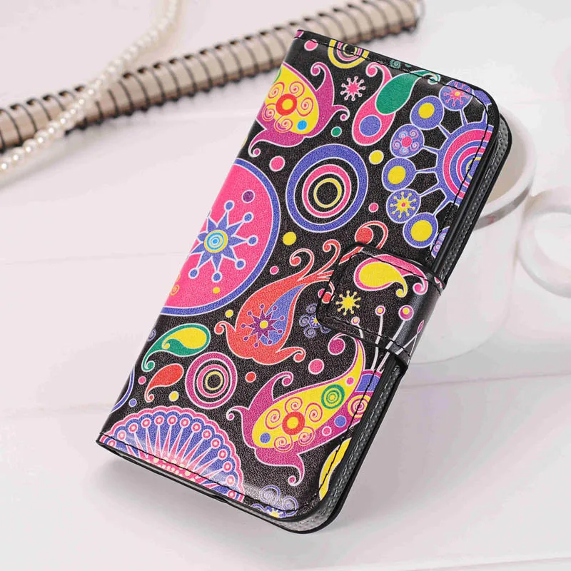 Модный чехол-книжка с откидной крышкой для Xiaomi 5X A1 Redmi 4A 4X3 3S 5 Plus Prime Note 4 4X 5A глобальная версия кожаный чехол-бумажник с цветами
