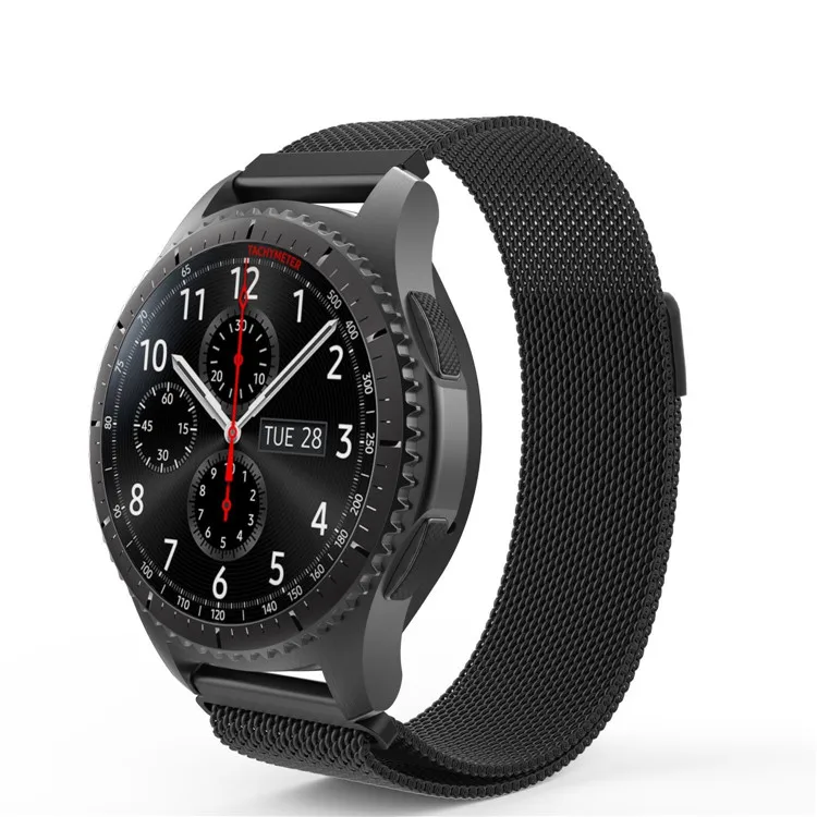Миланская петля ремешок для часов samsung Galaxy watch 46 мм 42 мм/Active 2/gear S3 frontier/huawei watch GT 2 ремешок 22 мм 20 мм ремешок