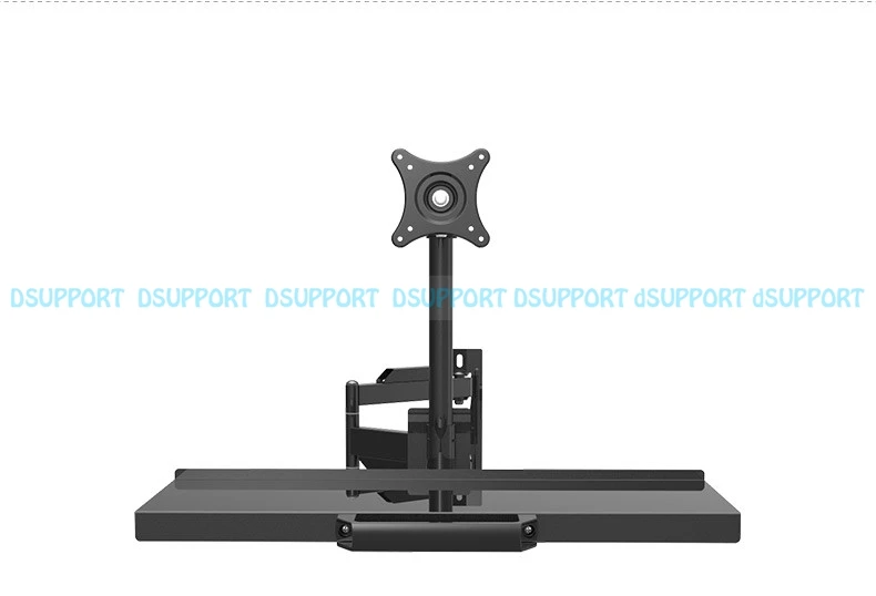 W805 полная движущаяся настенная подставка PS Stand Sit настольная рабочая станция