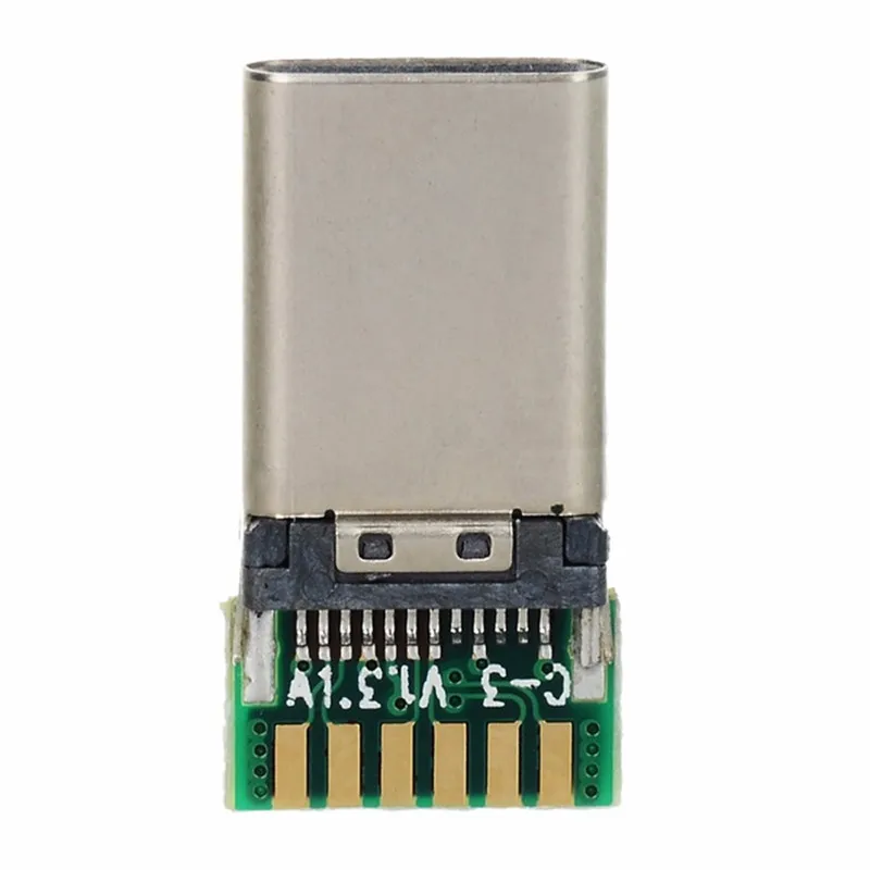 DIY 24pin USB C 3 1 type штекер и гнездо разъем SMT Тип с ПК доска Бесплатная Доставка почтой
