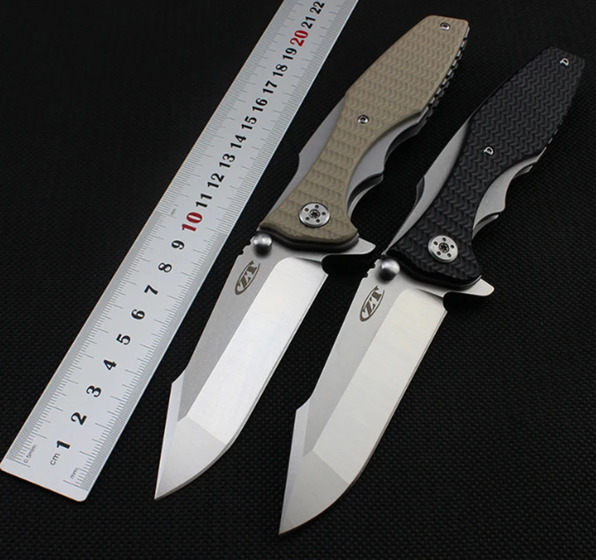 Zt0393 тактический складной нож шарикоподшипник Флиппер лезвие G10 ручка Карманный выживания кемпинг охотничьи ножи Открытый Спасательные фрукты k