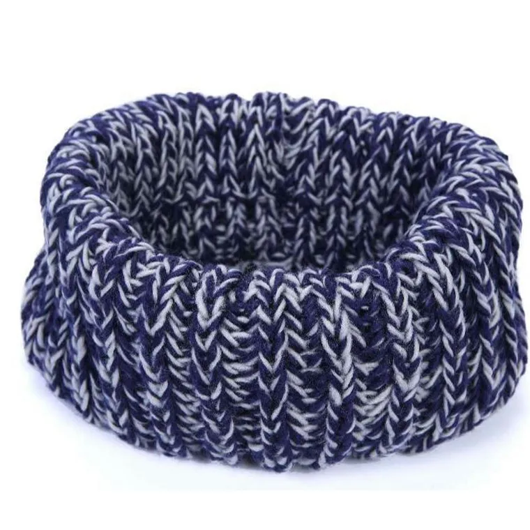 1 предмет теплый вязаный шарф-хомут с воротником зимний шарф для детей