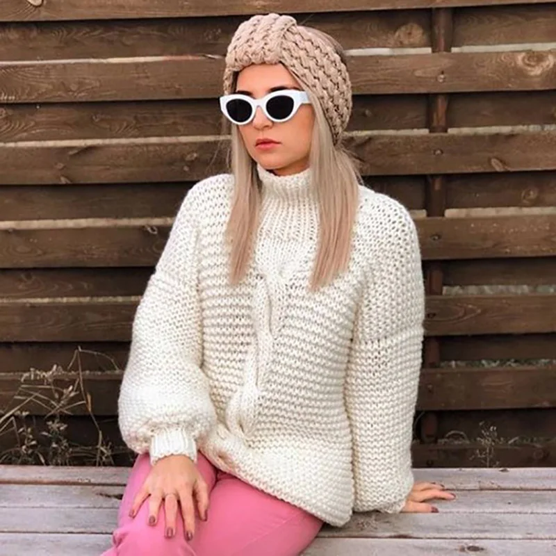 Женский свитер на заказ ручной вязки элегантный женский кардиган длинный