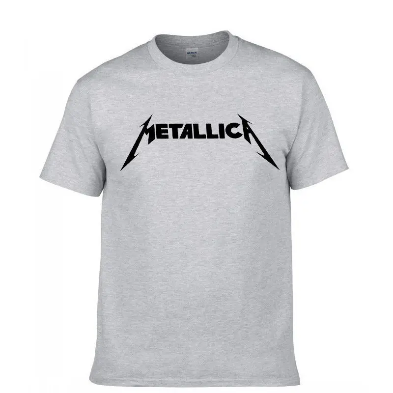 Горячая Мода Metallica классическая группа рок-музыка Стиль мужчин новый черный