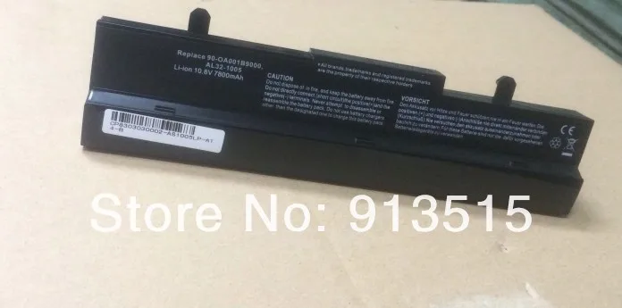 Аккумулятор 7800 мАч для Asus Eee-PC 1001 1101HA 1101HGO 1005 1005H 1005HA 1005HAB Сменный аккумулятор ASUS Al32