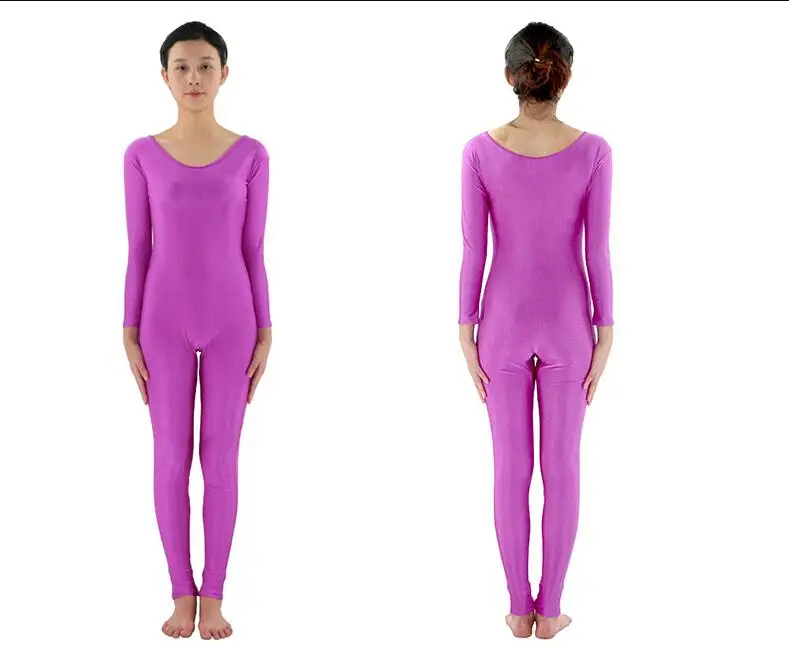 2019 спандекс Zentai облегающий комбинезон для всего тела унисекс костюм боди женщин