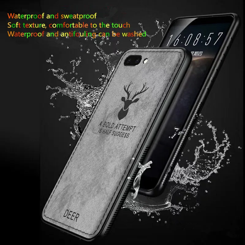 Противоударный тканевый чехол с оленем для Xiao mi Red mi 7 Note 7 6 Pro 6A 5 Plus 4X S2 mi 9 SE mi 8 Lite A1 A2 Max 3 mi x 3 Pocophone F1