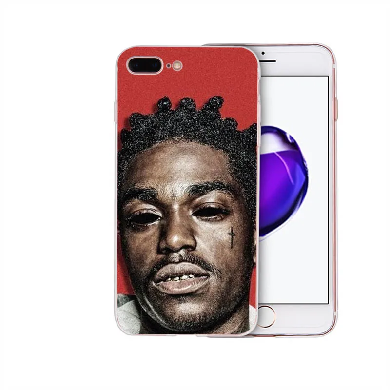 Черный мягкий силиконовый чехол Rapper Kodak для iPhone Xr Xs Max X телефона 8 7 6 6S Plus 5 5S SE 10