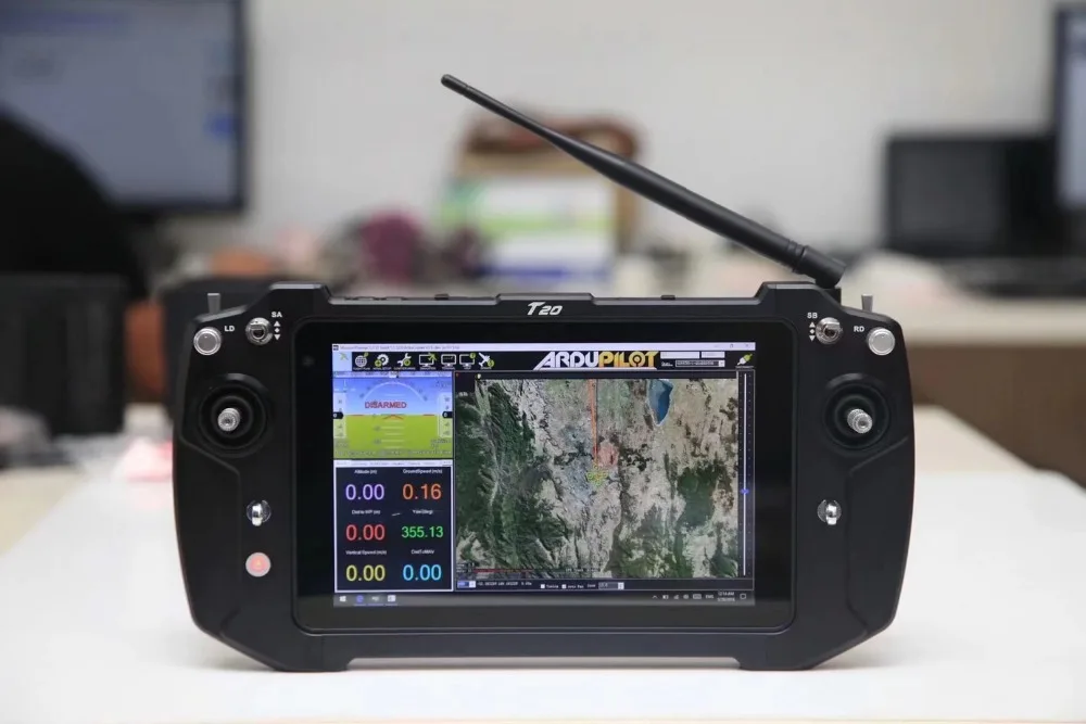 T20 все-в-одном ручной FPV портативная наземная станция 8 дюймов ips Двойная система интегрированная система дистанционного управления