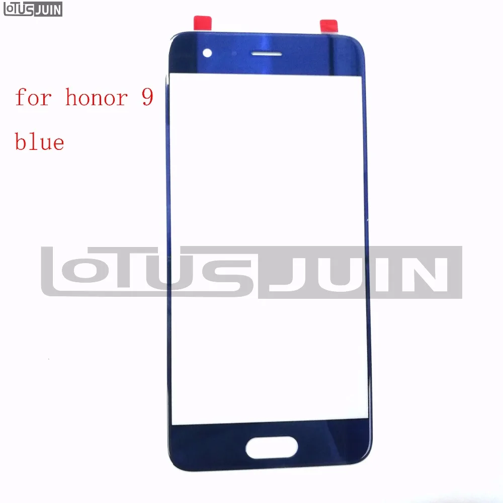 Для huawei Honor 9 передняя внешняя стеклянная верхняя линза сенсорная панель экрана для замены