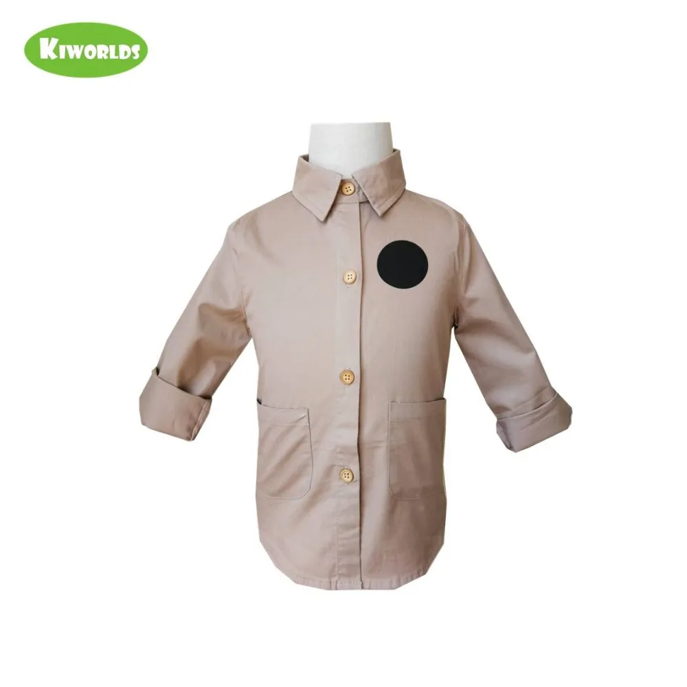 2019 высокое качество весна хаки хлопок Молодежные рубашки для мальчиков с черный