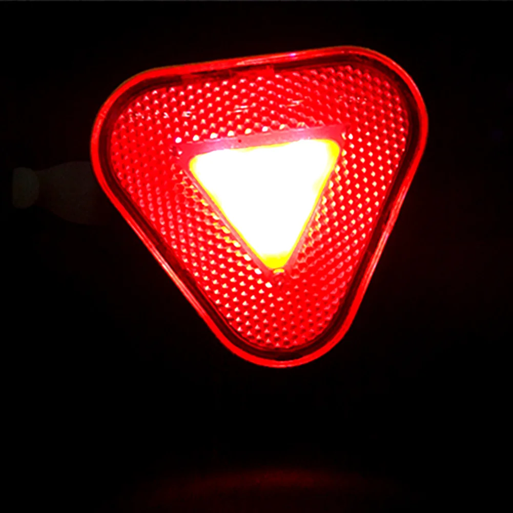 Перезаряжаемые велосипед USB Flashing Lights безопасности фонарь задний Предупреждение