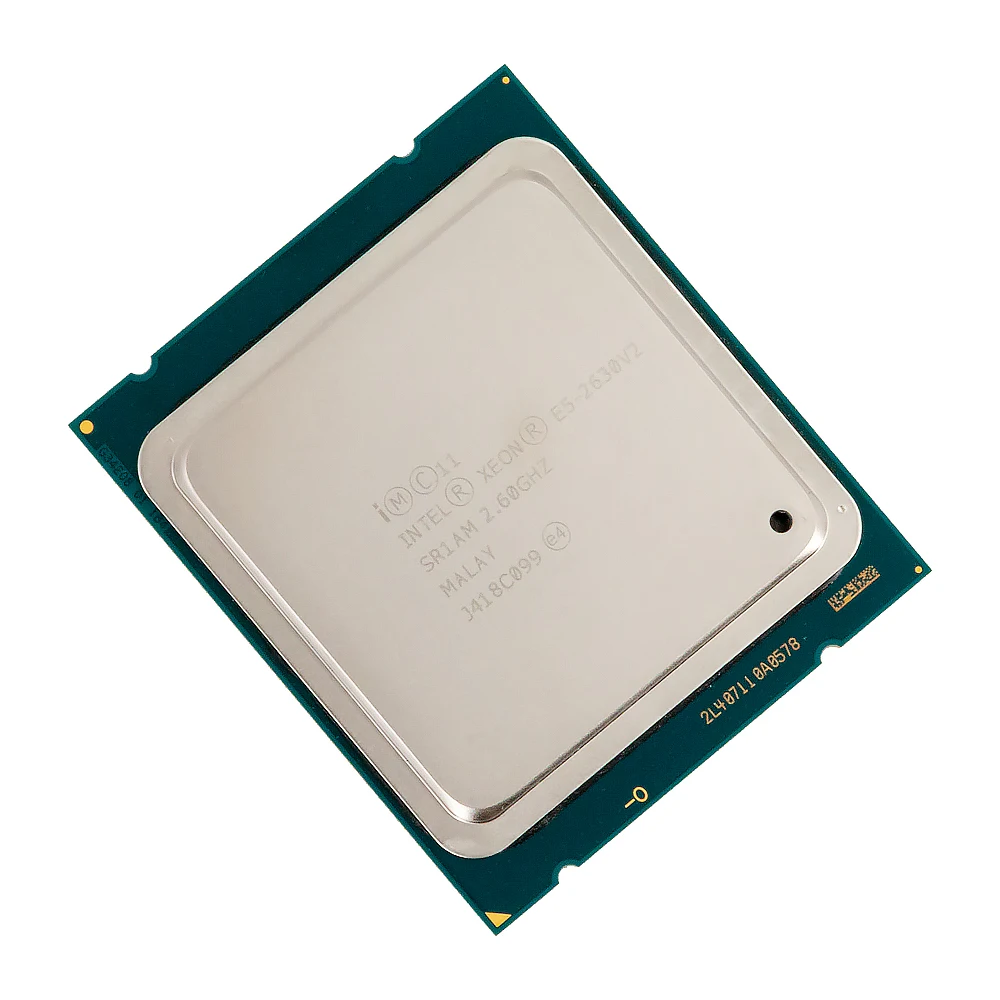 Процессор Intel Xeon E5-2630 v2 для настольных ПК 2630 v2 шесть ядер 2,6 ГГц 15 Мб кэш L3 LGA 2011 серверный используемый ЦП