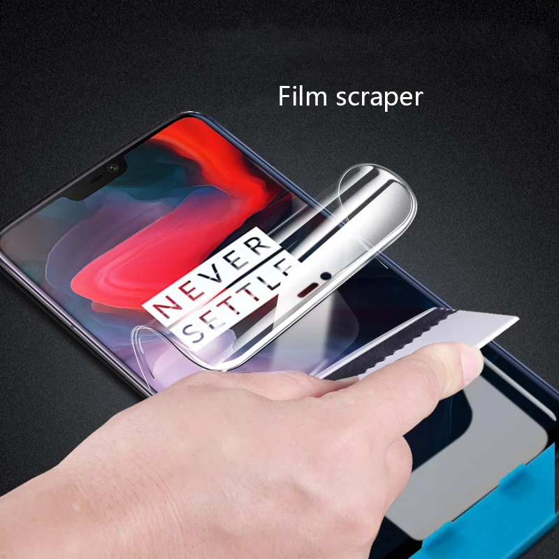 Защитная пленка для экрана для Oneplus 6 6 T, Гидрогелевая 3D пленка, мягкая, полное покрытие, Oneplus 5 5 t, Oneplus 3, не закаленное стекло