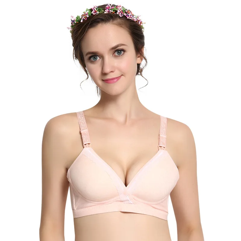 Бюстгальтер без косточек для грудного вскармливания женский бюстгальтер