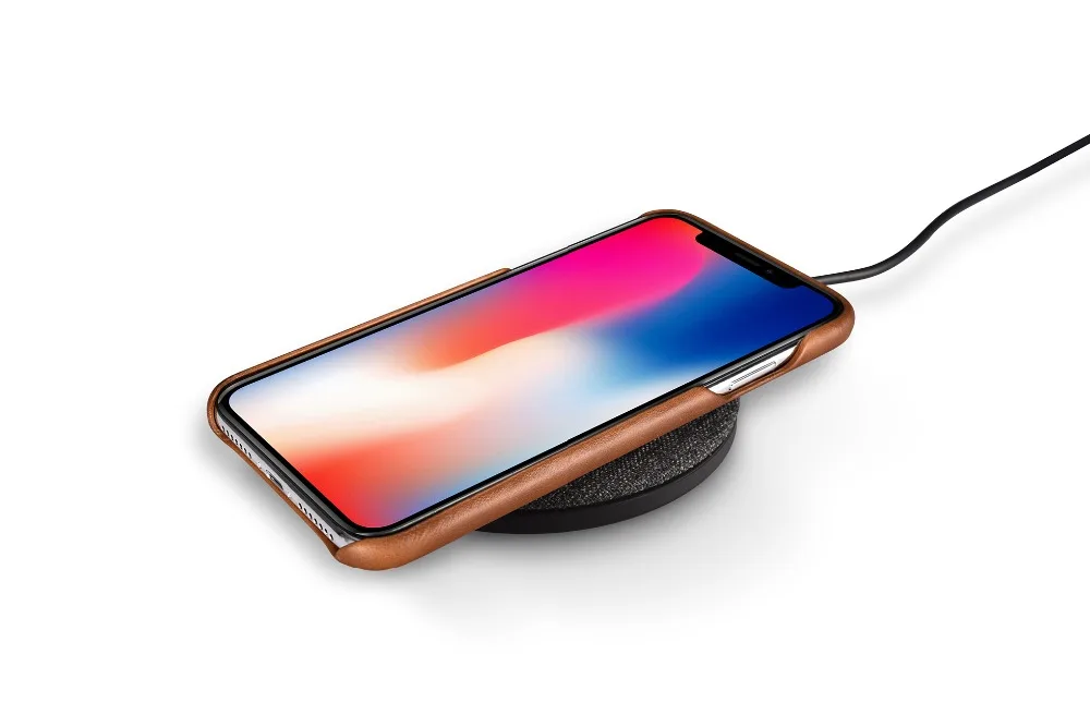 Роскошный чехол из натуральной кожи для iPhone XS Max XR X защитный телефона кожаная
