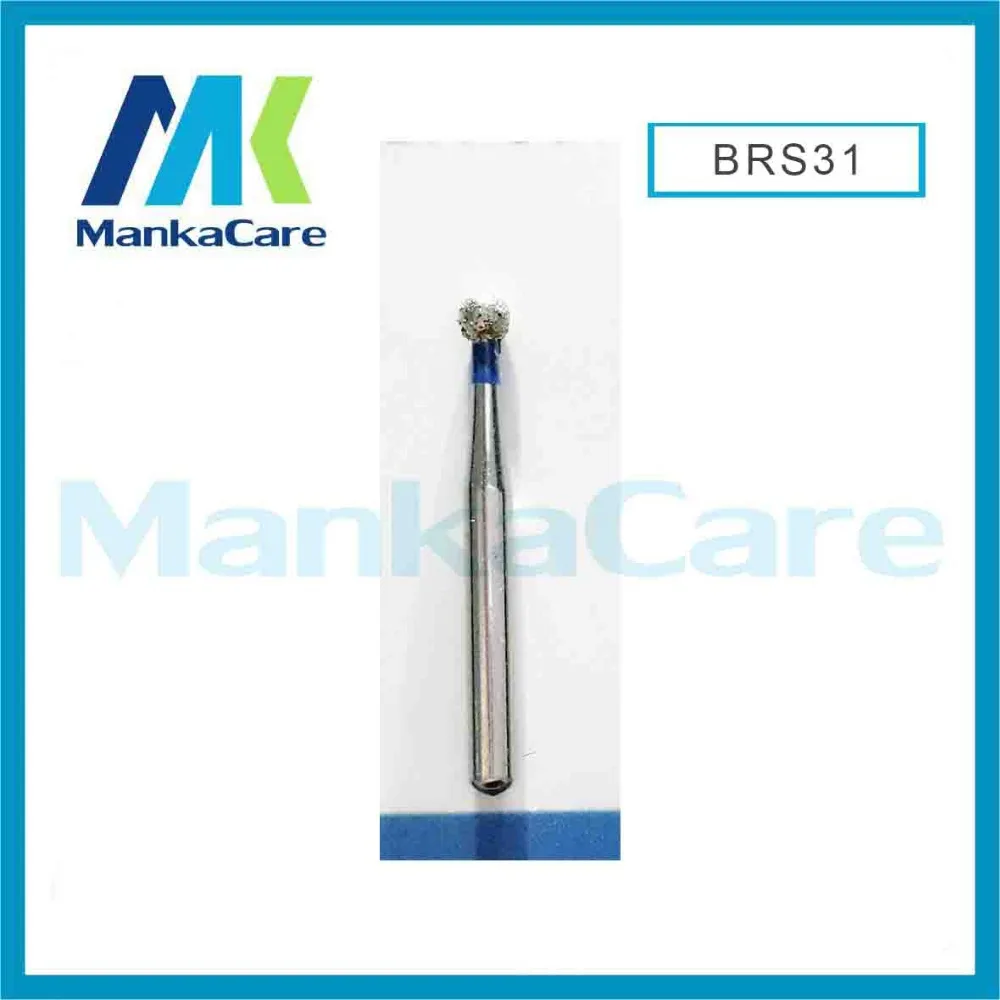 

MKBRS31-Dental Diamond Burs Set For Porcelain Shouldered Abutment Polishing/High quality Speed handpiece burs/Wear-resistant/Lab