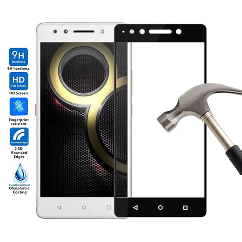 

Закаленное стекло для Lenovo K8 Note, 2.5D 0,26 мм 9H
