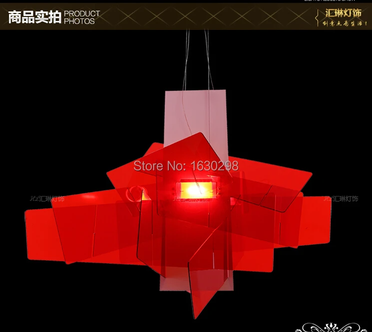 Современные подвесные светильники большого взрыва акриловые лампы для