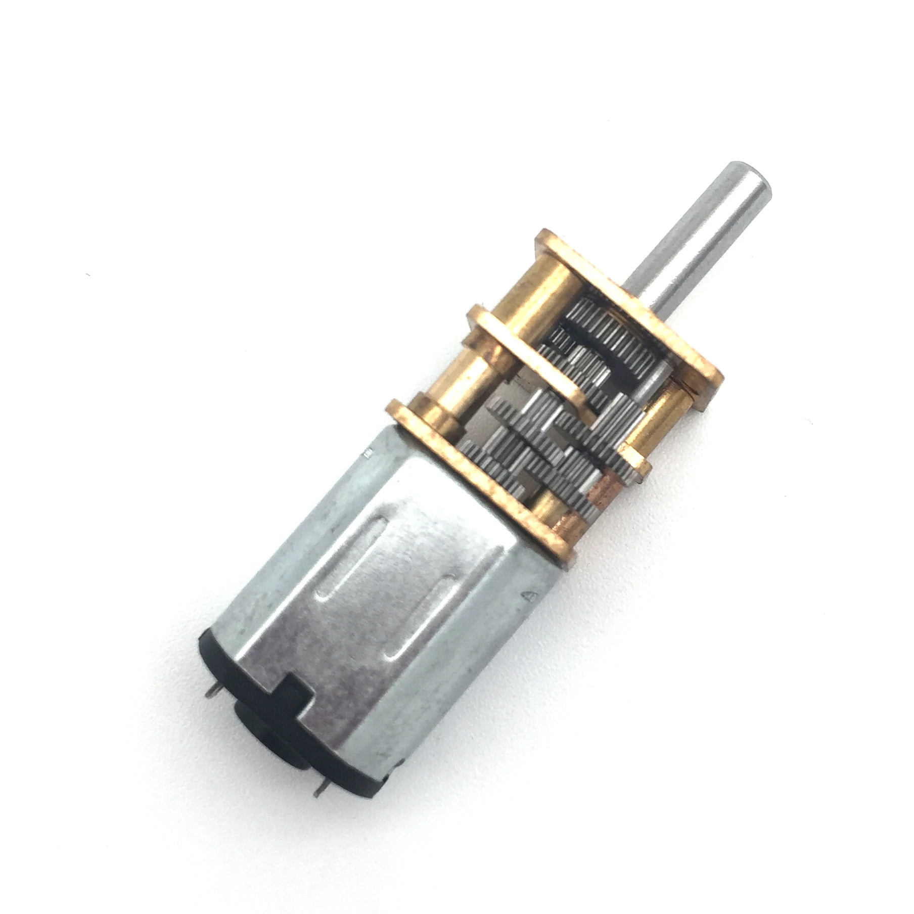 DC N20 Мини-металлический мотор-редуктор 1:1385 Электрический микроскоростной мотор-редуктор 6 В 7/10/15/18/20 об/мин 3 мм вал редукторный двигатель