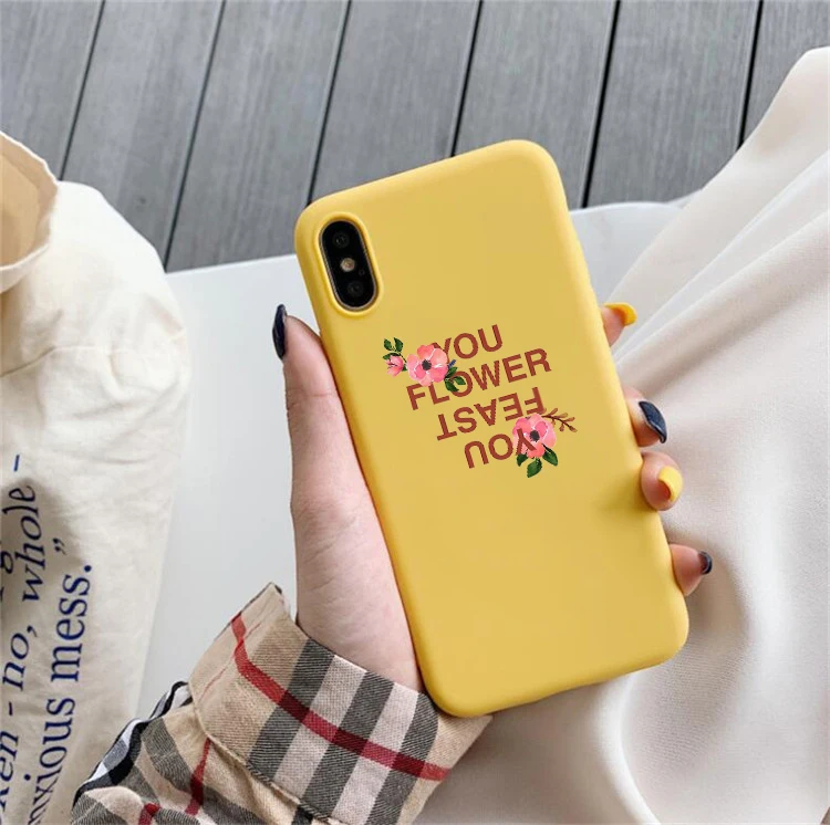 HHSR-22206 Вы цветок вы праздник угощать людей с добротой Гарри стили чехол для телефона для iphone 6/6s,6 Plus/6s Plus, 7 8 Plus, X, XS 11 pro - Цвет: HHSR-22206