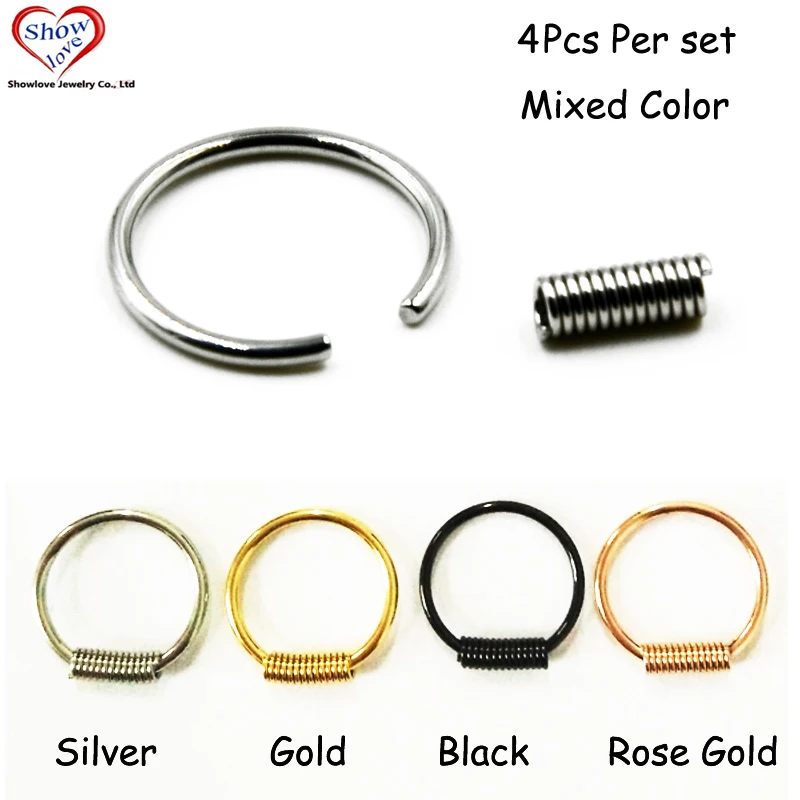 ФЛУОРЕСЦЕНТНОЕ кольцо для пирсинга сосков разных цветов|body jewelry|captive beadring piercing |