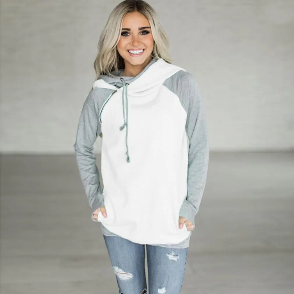 Женский свитшот в стиле оверсайз Осень-зима 2018 | Женская одежда