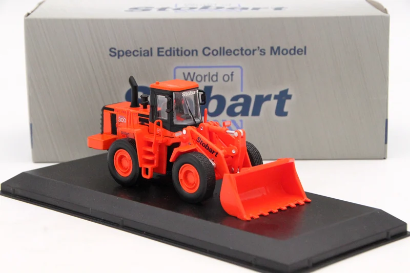 Atlas 1/76 для Eddie Stobart Rail Doosan Daewoo Mega 300 V W054 модели литья под давлением игрушки