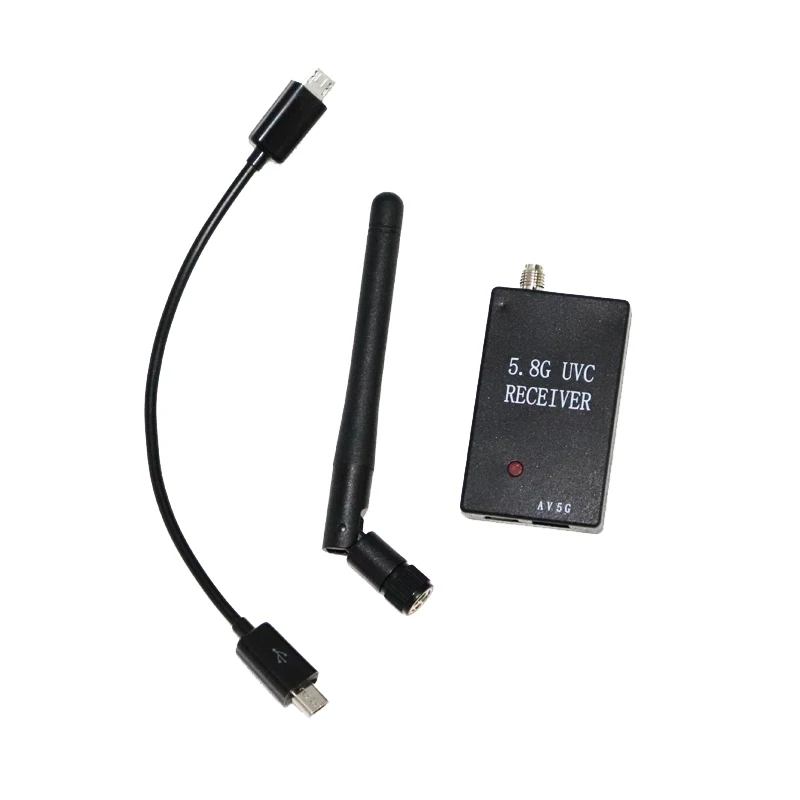 FPV Mini 5,8G OTG 150CH мини приемник UVC видео нисходящий канал авто-поиск VR очки Android телефон приемник для FPV гоночный Дрон