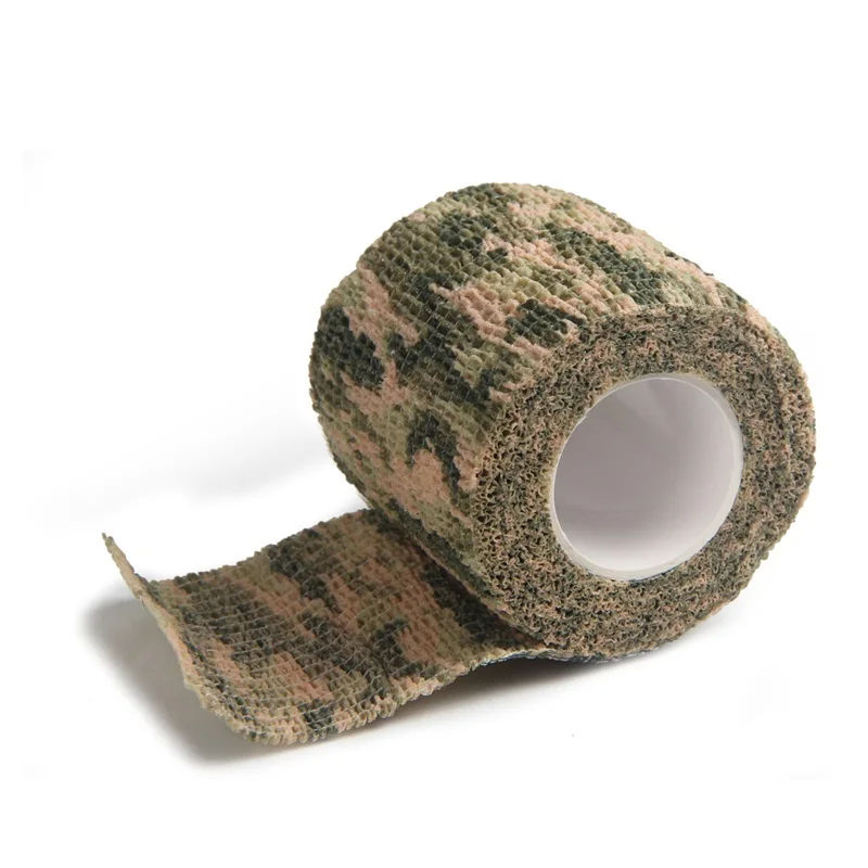 2 шт./лот клейкая лента телескопической стрейч повязки для девочек Камуфляж Охота