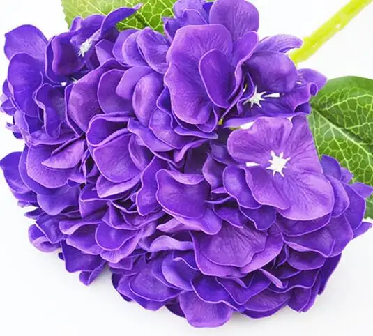 purple 25 шт./кор. 12 головок Гортензия мыло цветочного бутона, на свадьбу, День Святого Валентина, Рождественский подарок DIY Искусственные цветы Букет украшение для дома - Цвет: purple