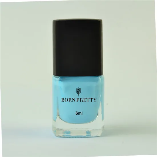 BORN PRETTY 1 бутылка 6 мл тиснение лак для ногтей пластины для печати лак для ногтей украшения 25 цветов - Цвет: Color 9