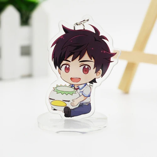SARAZANMAI Jinnai Enta Akutsu Mabu Yasaka Kazuki Reo Niiboshi аниме-волосы косплэй костюм парик игры роль кольцо для ключей стенд пластины подарок