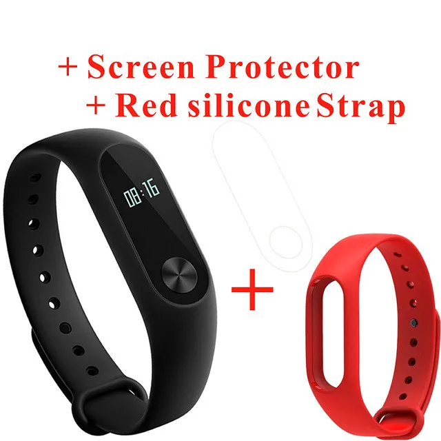 Xiaomi mi Band 2 умный фитнес-браслет часы браслет mi band тачпад OLED ремешок монитор сна монитор сердечного ритма mi Band 2 H10 - Цвет: F