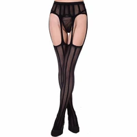 sexy women suspenders net tights crotchless fishnet pantyhose mesh strumpfhose fetish collant fantaisie ouvert panty hose