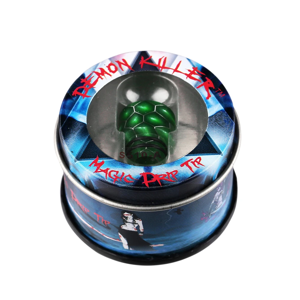 Новый оригинальный капельный наконечник Demon Killer Cobra из смолы 810 и 510 капельные