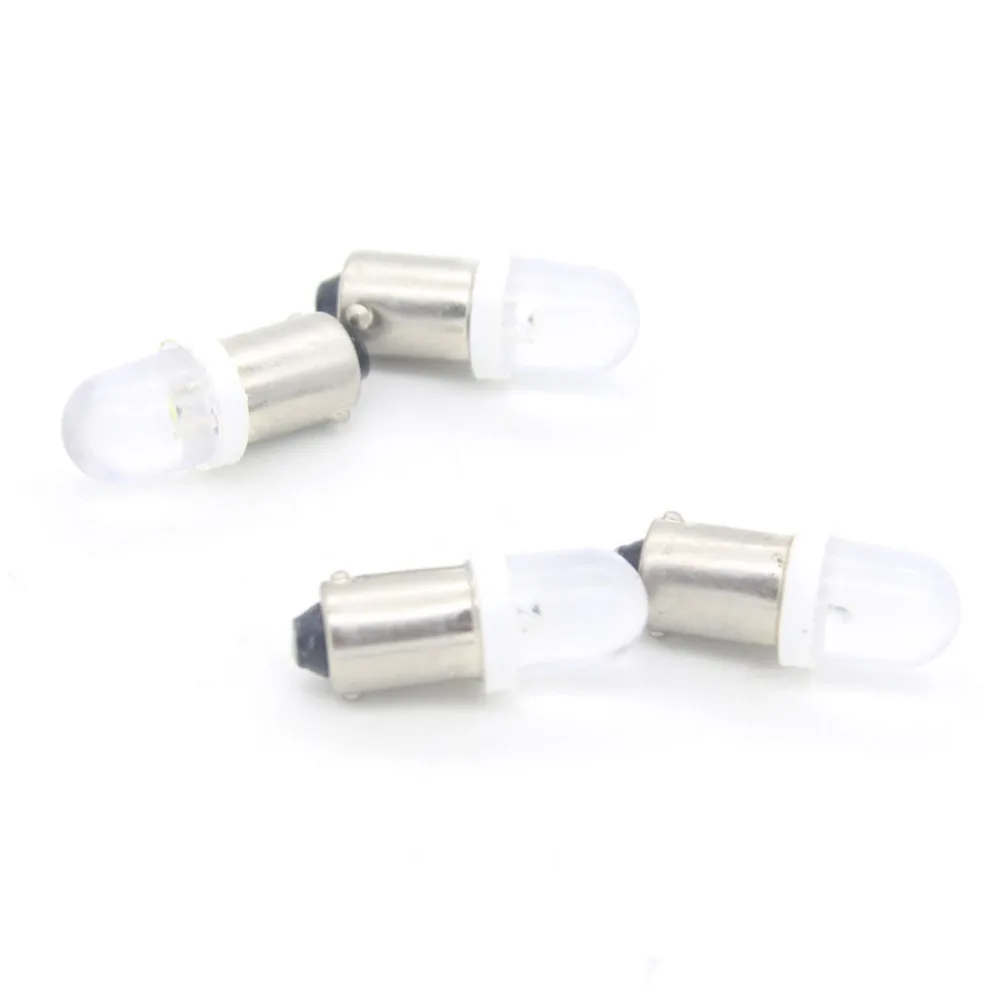 Dongzhen 10X24 V BA9s T11 T4W H6W W6W выпуклый 1-светодиодный фонарь для номерного знака автомобиля Приборная панель светильник Blubs Авто белый
