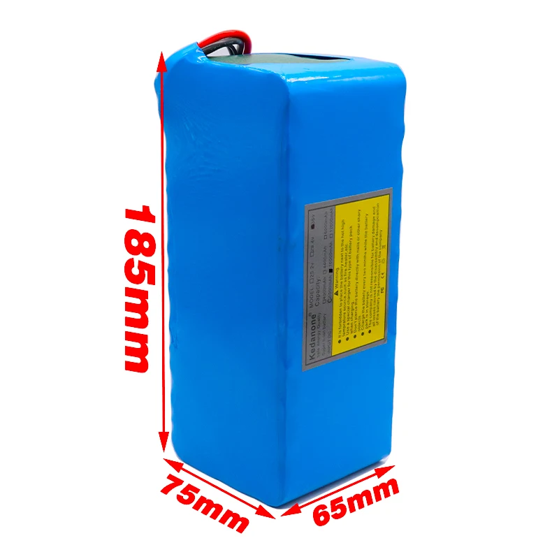 Литиевый аккумулятор высокой мощности и емкости New36V 10S4P 10Ah 500W 42V 18650