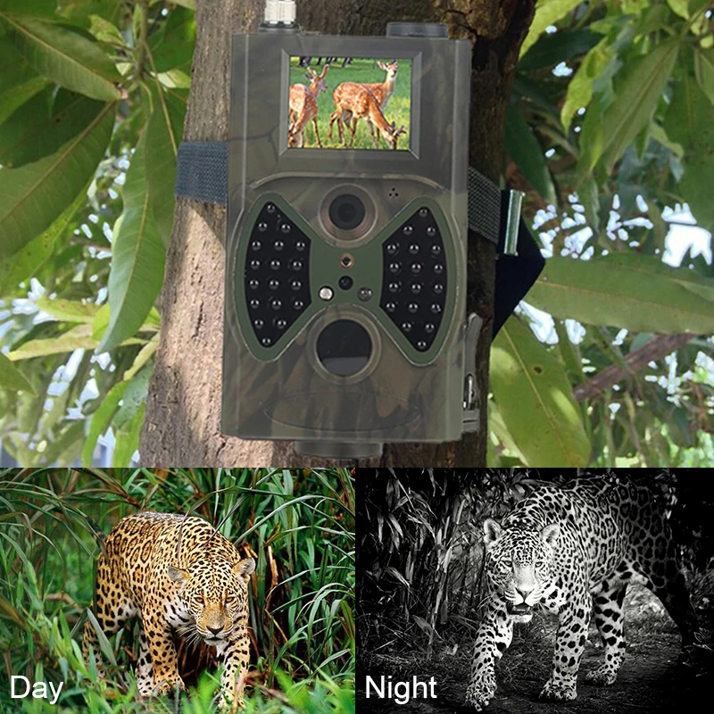 2G GSM MMS охотничья камера 12MP 1080P фото ловушки Дикая камера HC300M Chasse дикой природы камера наблюдения